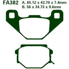 Brake pads std ebc FA382
