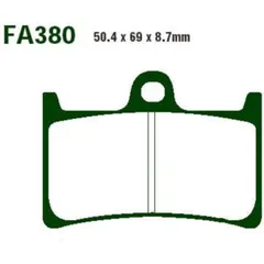 Brake pads sintered epfa ebc EPFA380HH