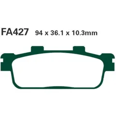 Brake pads std ebc FA427TT