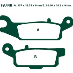 Brake pads sintered r ebc FA446R