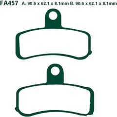 Brake pads sintered hh ebc FA457HH