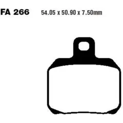 Brake pads std ebc FA266