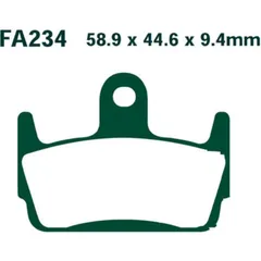 Brake pads scooter ebc SFA234