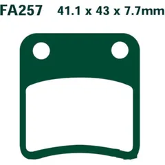 Brake pads scooter ebc SFA257