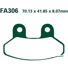 Brake pads scooter ebc SFA306