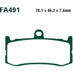Brake pads sintered hh ebc FA491HH