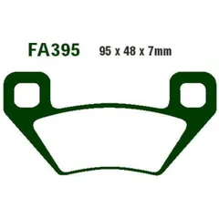 Brake pads sintered r ebc FA395R