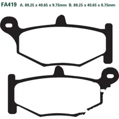 Brake pads std ebc FA419