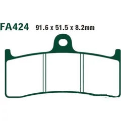Brake pads sintered hh ebc FA424HH