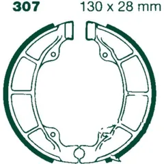 Bremsbacken mit Feder EBC H307