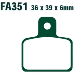 Brake pads std ebc FA351TT