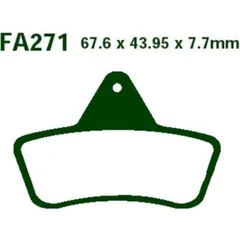Brake pads std ebc FA271TT