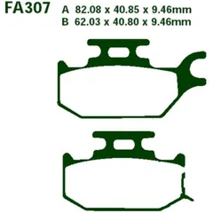 Bremsbeläge Bremsklotz Standard EBC FA307TT