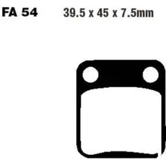 Brake pads scooter sintered hh ebc