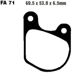 Brake pads std ebc FA071
