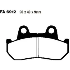 Bremsbeläge Bremsklotz Standard EBC FA0692