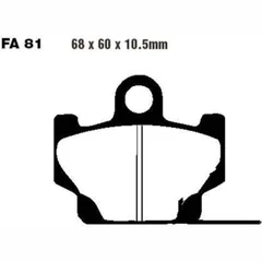 Brake pads std ebc FA081