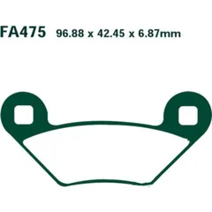 Brake pads std ebc FA475TT