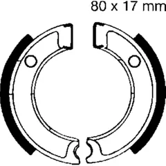 Bremsbacken mit Feder EBC Y501