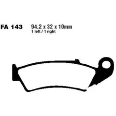 Brake pads std ebc FA143