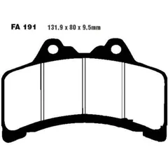 Bremsbeläge Bremsklotz Standard EBC FA191