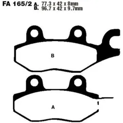 Bremsbeläge Bremsklotz Standard EBC FA1652TT