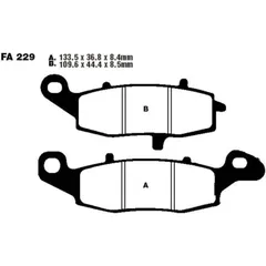 Bremsbeläge Bremsklotz Standard EBC FA229
