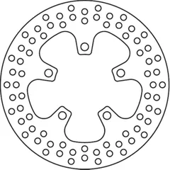 Bremsscheibe starr TRW MST367