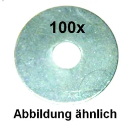 Galvanized Fender Washers 4x15 for Motorcycles