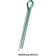 Splinte verzinkt 1,6 x 32 mm Packung mit 100 Stück