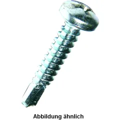 Self-Drill Screws 3.5x19 Plated M-H for Motorcycles