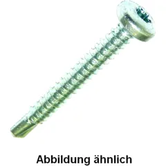 Self-Drilling Screws Flat Head 4.2x16 Torx Plated Pack of 100 Pieces