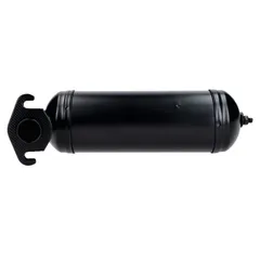 Auspuff schwarz mit Flansch für Peugeot 103 Chrono, MVL, Vogue, SP 48757