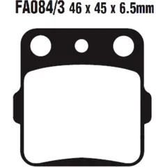 Brake pads sintered mx-s ebc MXS0843