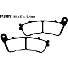 Bremsklotz Sinter HH EBC passend für: Honda GL 7370230