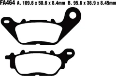 Bremsklotz Standard EBC passend für: Yamaha MWS, XC, GPD, MBK Ocito