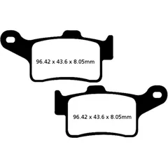 EBC Standard Bremsklötze für Motorräder 7320125