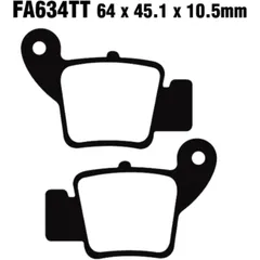 Bremsklotz Standard EBC passend für: AJP PR3, PR4, PR5