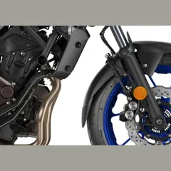 Front fender extension - matt black for: YAMAHA MT-07 RM17/RM18