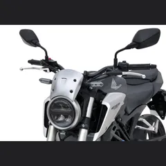 Scheinwerferverkleidung - silber Windschutzscheibe für: HONDA CB125R JC79