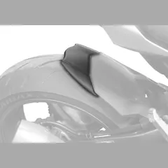 Rear hugger extension - matt black for: YAMAHA MT-10 RN45, MT-10 SP RN45