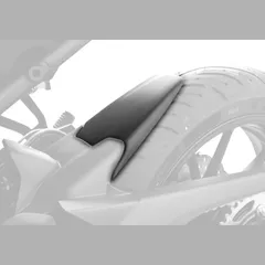 Rear hugger extension - matt black for: YAMAHA Tracer 700 RM14/RM15