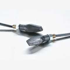 LED-indicator RC-20 front left/rear right front left/rear right - black for: HONDA CBR650F RC74, Integra 750 RC71 KAWASAKI Ninja 400