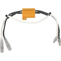 power resistor - black for: HONDA CMX500 Rebel PC56, Integra 700 RC62 KAWASAKI GTR1400 ZGT40A, ER-6f EX650C HUSQVARNA Svartpilen 401