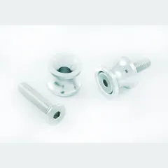 Racingadapter M6 - silber für: YAMAHA FZ8 Fazer RN25, MT-03 RH12 DUCATI Monster 821 MC APRILIA Dorsoduro 1200 TV, RSV4 Factory/R RK