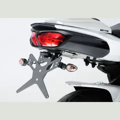 License plate holder - black for: YAMAHA FZ8 Fazer RN25, FZ8 RN25