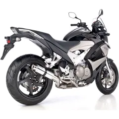 Supersport Slip on Ersatzdämpfer - silber Auspuff für: HONDA VFR800X Crossrunner RC60