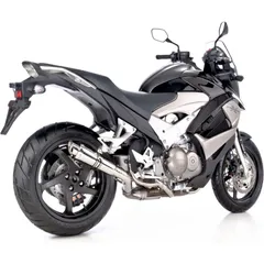 SP Slip on Ersatzdämpfer - silber Auspuff für: HONDA VFR800X Crossrunner RC60