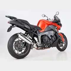 Rac 1 Slip on Ersatzdämpfer - silber Auspuff für: BMW K 1300 R K12R, K 1300 S K12S