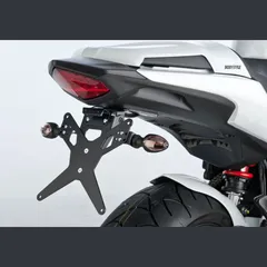 Kennzeichenhalter - schwarz Nummernschildhalter für: HONDA CBR600F PC41, CB600 Hornet PC41